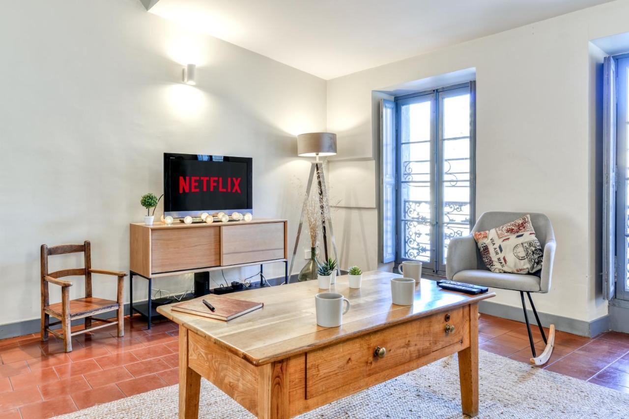 L'Escapade - Parking Gratuit - Wifi - Climatisation - Proche Cite - Tout Equipee Carcassonne Exterior foto
